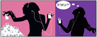 Hearing hearts has nothing to do with iPODs